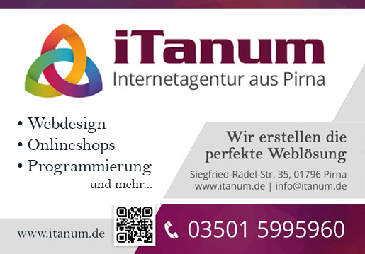 Sponsor iTanum IT OHG - Internetagentur aus Pirna